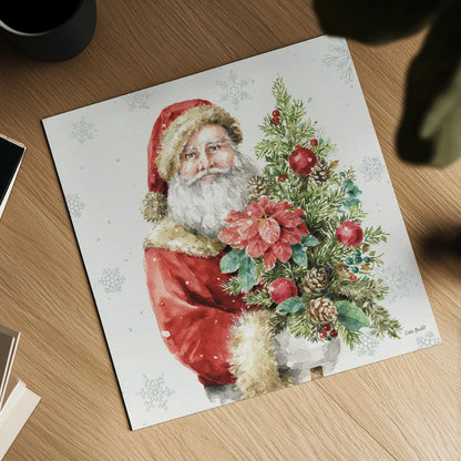 Our Christmas Story XIV by Lisa Audit. Shown as a detailed flat fine art print, highlighting archival giclee quality. Available as an archival giclee rolled canvas, fine art paper, or poster print. SKU 82084a.