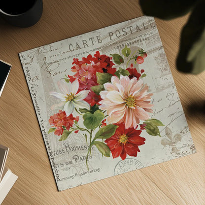 PS Je Taime Light II by Lisa Audit. Shown as a detailed flat fine art print, highlighting archival giclee quality. Available as an archival giclee rolled canvas, fine art paper, or poster print. SKU 14178a.