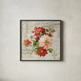 PS Je Taime Light II by Lisa Audit. Shown in a sleek black glass frame for a contemporary gallery look. Available as an archival giclee rolled canvas, fine art paper, or poster print. SKU 14178a.