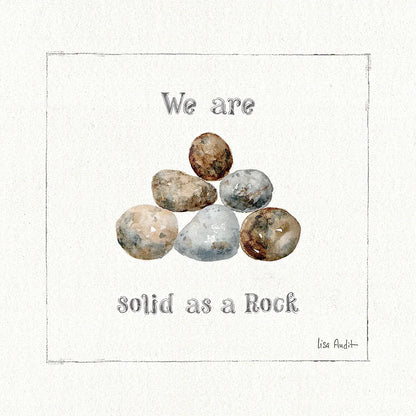 Pebbles and Sandpipers VI by Lisa Audit. SKU 17991a. Archival Giclee Fine art print for wall decor.