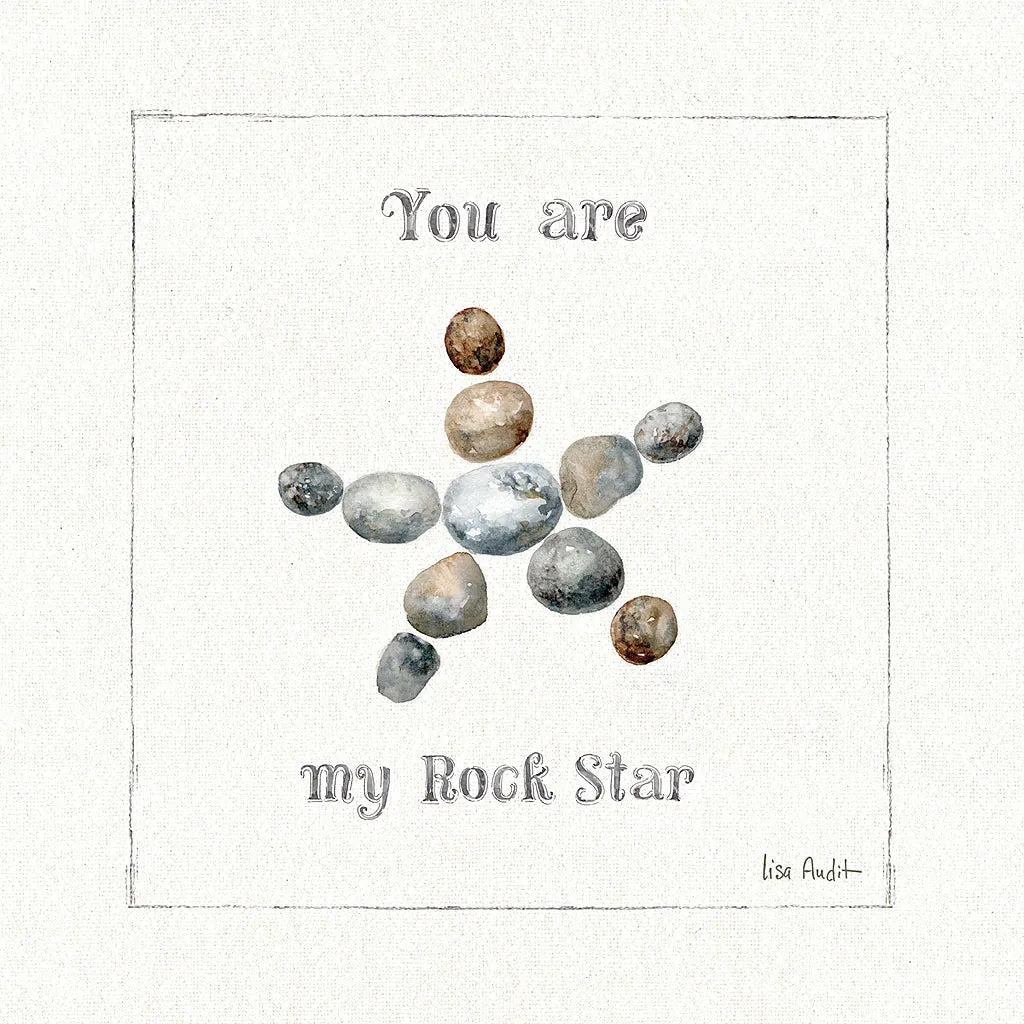 Pebbles and Sandpipers VII by Lisa Audit. SKU 17992a. Archival Giclee Fine art print for wall decor.