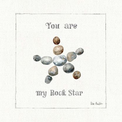 Pebbles and Sandpipers VII by Lisa Audit. SKU 17992a. Archival Giclee Fine art print for wall decor.