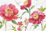 Pink Garden I by Lisa Audit. SKU 34779i. Archival Giclee Fine art print for wall decor.
