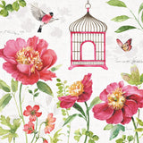 Pink Garden IV by Lisa Audit. SKU 34782a. Archival Giclee Fine art print for wall decor.