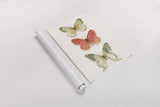 Rainbow Seeds Butterflies Fall I by Lisa Audit. shown as a rolled paper print. Available as archival giclee rolled canvas, fine art paper, or poster print. SKU 102339h.