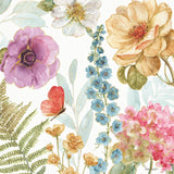 Rainbow Seeds Flowers III by Lisa Audit. SKU 20431a. Archival Giclee Fine art print for wall decor.