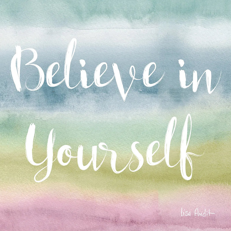 Rainbow Seeds Painted Pattern XIV Cool Believe by Lisa Audit. SKU 23437a. Archival Giclee Fine art print for wall decor.