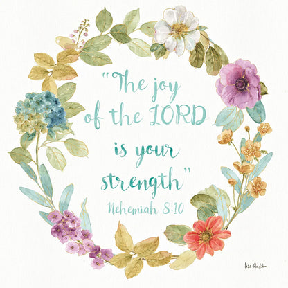 Rainbow Seeds Proverb I by Lisa Audit. SKU 37132a. Archival Giclee Fine art print for wall decor.