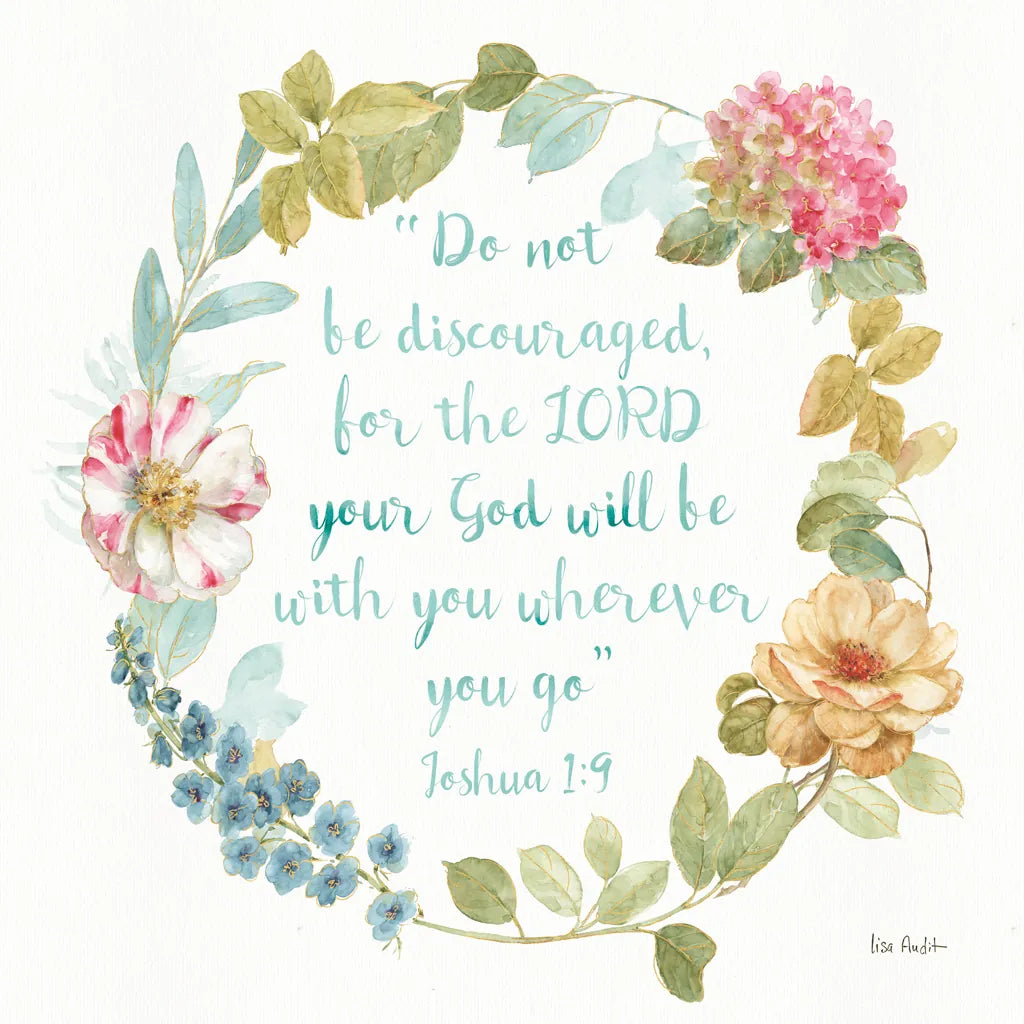 Rainbow Seeds Proverb III by Lisa Audit. SKU 38688a. Archival Giclee Fine art print for wall decor.