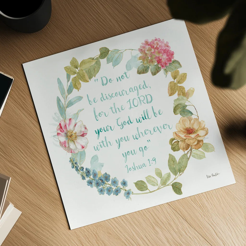 Rainbow Seeds Proverb III by Lisa Audit. Shown as a detailed flat fine art print, highlighting archival giclee quality. Available as an archival giclee rolled canvas, fine art paper, or poster print. SKU 38688a.