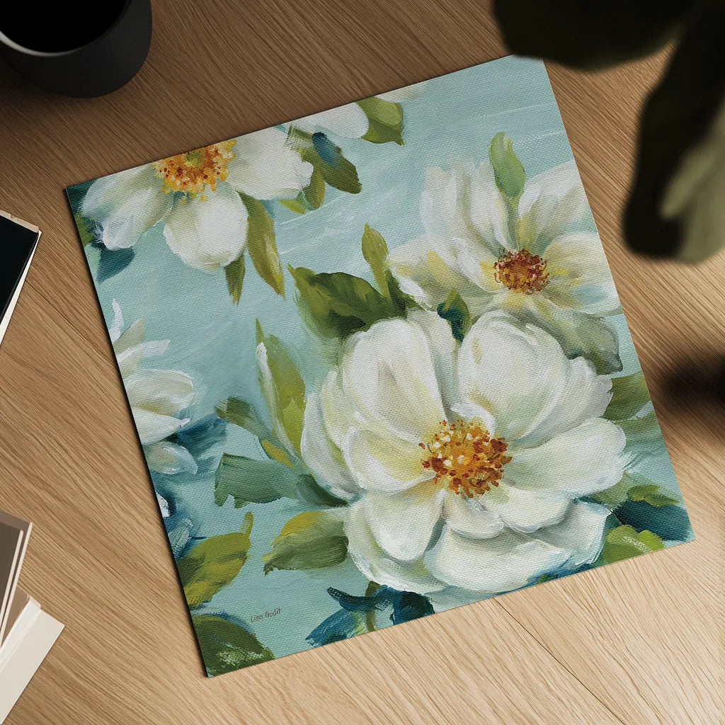 Reflections II Crop by Lisa Audit. Shown as a detailed flat fine art print, highlighting archival giclee quality. Available as an archival giclee rolled canvas, fine art paper, or poster print. SKU 13251a.