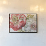 Romantic Afternoon Light I by Lisa Audit. shown as a paper print in a black flame. Available as a archival giclee rolled canvas, fine art paper, or poster print. SKU 18340i.