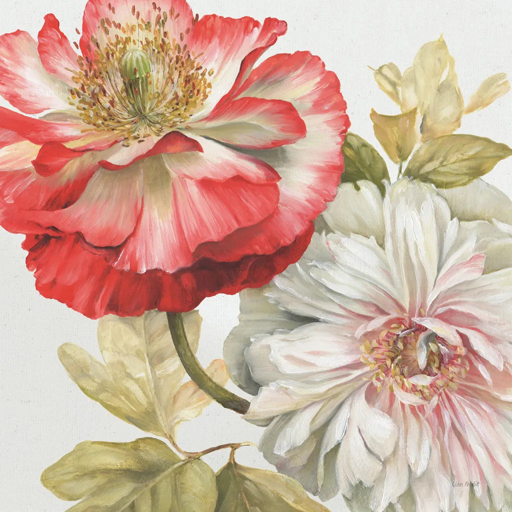 Romantic Afternoon Light Square I by Lisa Audit. SKU 16909a. Archival Giclee Fine art print for wall decor.