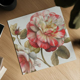 Romantic Afternoon Light Square II by Lisa Audit. Shown as a detailed flat fine art print, highlighting archival giclee quality. Available as an archival giclee rolled canvas, fine art paper, or poster print. SKU 16910a.