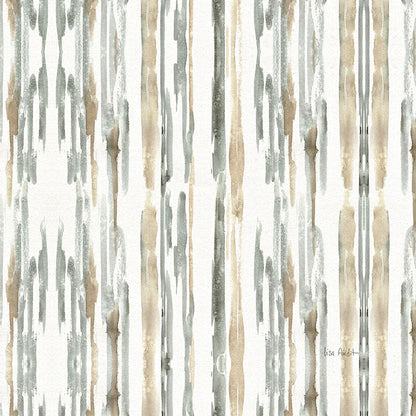 Sand and Sea Gold Stripes by Lisa Audit. SKU 18891a. Archival Giclee Fine art print for wall decor.