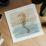 Sand and Sea IV by Lisa Audit. Shown as a detailed flat fine art print, highlighting archival giclee quality. Available as an archival giclee rolled canvas, fine art paper, or poster print. SKU 17036a.