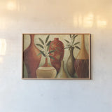 Southern Tones I by Lisa Audit. shown as a paper print in a natural frame. Available as a archival giclee rolled canvas, fine art paper, or poster print. SKU 14876i.