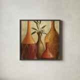 Southern Tones III by Lisa Audit. Shown in a sleek black glass frame for a contemporary gallery look. Available as an archival giclee rolled canvas, fine art paper, or poster print. SKU 1707a.
