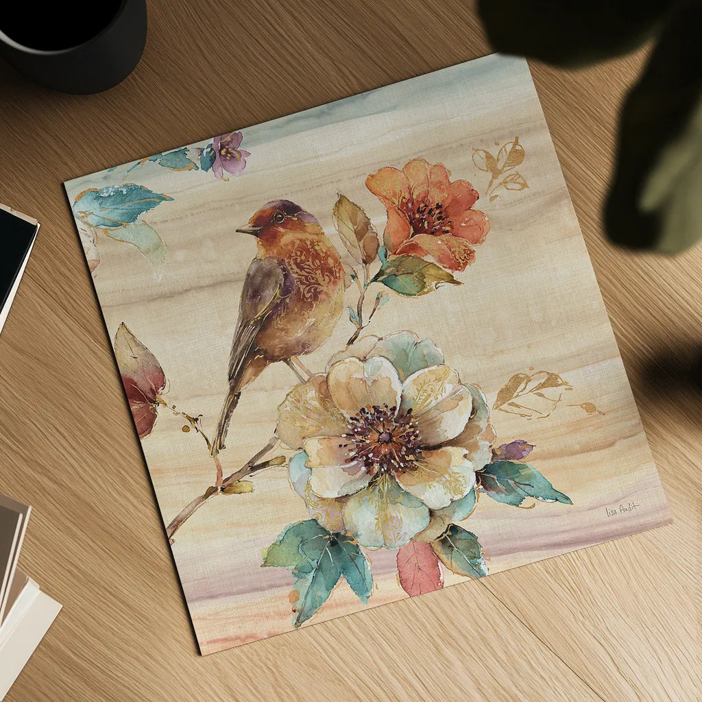 Spiced Nature II by Lisa Audit. Shown as a detailed flat fine art print, highlighting archival giclee quality. Available as an archival giclee rolled canvas, fine art paper, or poster print. SKU 24816a.