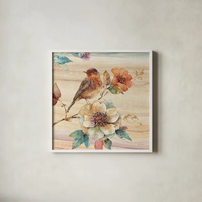 Spiced Nature II by Lisa Audit. Shown in a crisp white glass frame for a clean and minimalist style. Available as an archival giclee rolled canvas, fine art paper, or poster print. SKU 24816a.