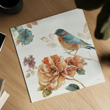 Spiced Nature III Soft White by Lisa Audit. Shown as a detailed flat fine art print, highlighting archival giclee quality. Available as an archival giclee rolled canvas, fine art paper, or poster print. SKU 35091a.