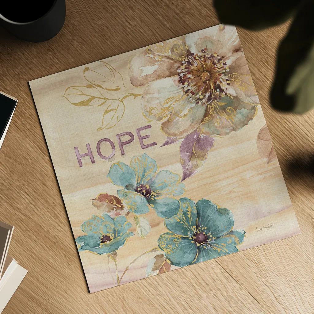 Spiced Nature VI Marble Sq by Lisa Audit. Shown as a detailed flat fine art print, highlighting archival giclee quality. Available as an archival giclee rolled canvas, fine art paper, or poster print. SKU 63976a.