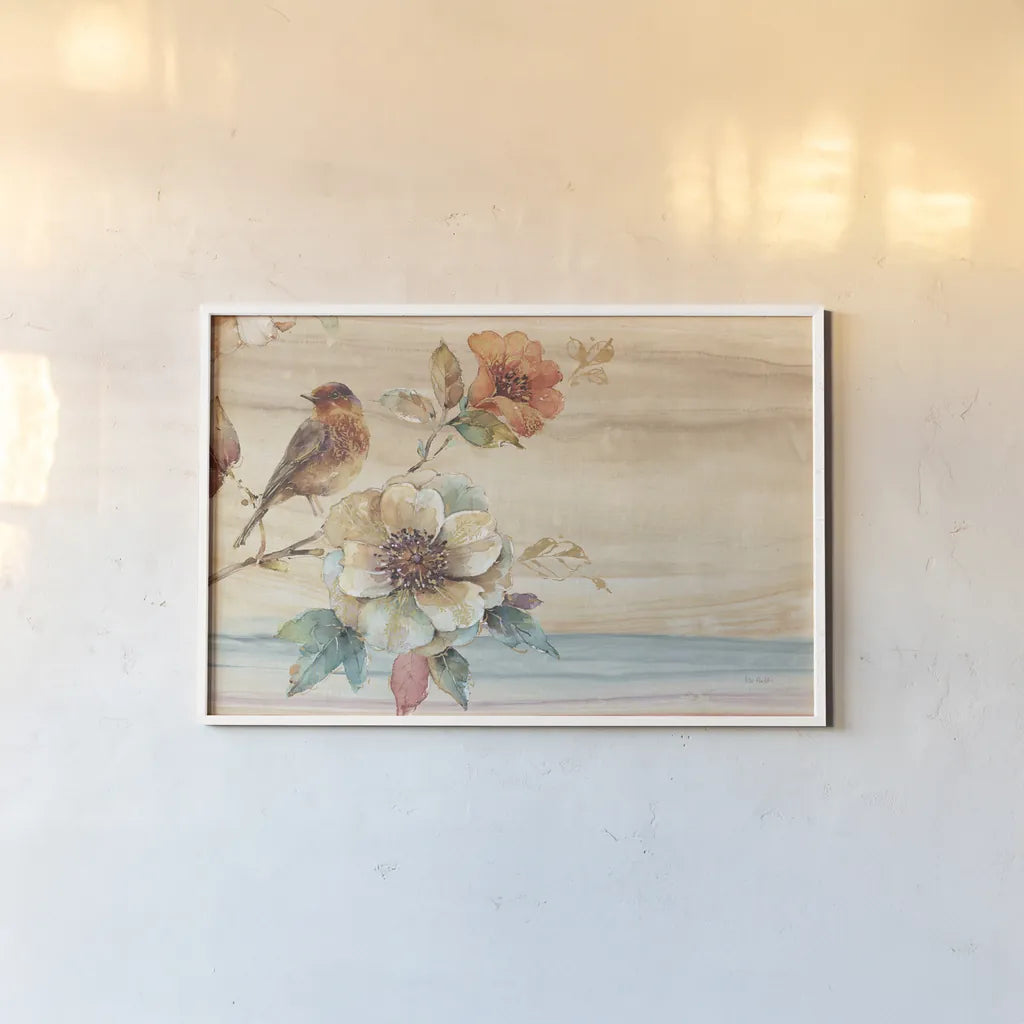 Spiced Nature XV by Lisa Audit. shown as a paper print in a white frame. Available as a archival giclee rolled canvas, fine art paper, or poster print. SKU 24979i.