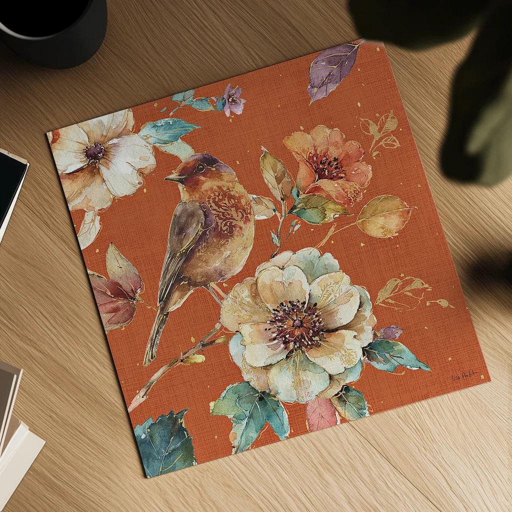 Spiced Nature XVI Spice by Lisa Audit. Shown as a detailed flat fine art print, highlighting archival giclee quality. Available as an archival giclee rolled canvas, fine art paper, or poster print. SKU 27137a.