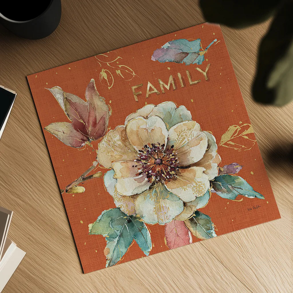 Spiced Nature XVII Spice by Lisa Audit. Shown as a detailed flat fine art print, highlighting archival giclee quality. Available as an archival giclee rolled canvas, fine art paper, or poster print. SKU 27135a.