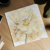 Spring Meadow V Cream by Lisa Audit. Shown as a detailed flat fine art print, highlighting archival giclee quality. Available as an archival giclee rolled canvas, fine art paper, or poster print. SKU 68838a.