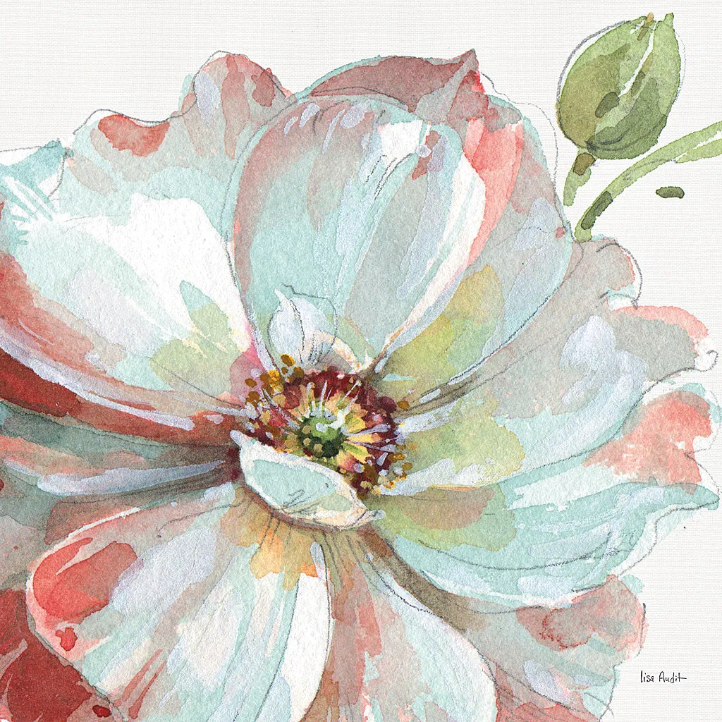 Spring Meadow VI by Lisa Audit. SKU 51765a. Archival Giclee Fine art print for wall decor.