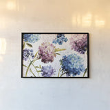 Spring Nectar I by Lisa Audit. shown as a paper print in a black flame. Available as a archival giclee rolled canvas, fine art paper, or poster print. SKU 9314i.