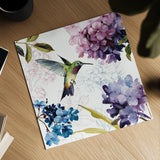 Spring Nectar Square II by Lisa Audit. Shown as a detailed flat fine art print, highlighting archival giclee quality. Available as an archival giclee rolled canvas, fine art paper, or poster print. SKU 9315a.