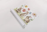 Spring Softies Bunnies I by Lisa Audit. shown as a rolled paper print. Available as archival giclee rolled canvas, fine art paper, or poster print. SKU 25952i.