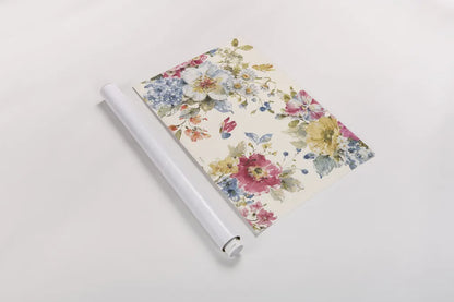 Summer Garden I by Lisa Audit. shown as a rolled paper print. Available as archival giclee rolled canvas, fine art paper, or poster print. SKU 53386i.