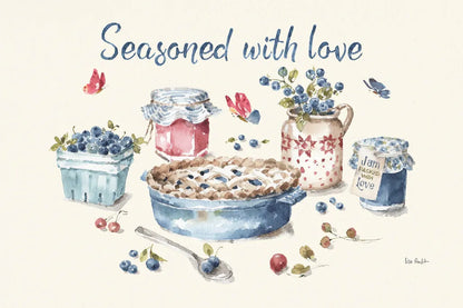 Summer Garden XII by Lisa Audit. SKU 54231i. Archival Giclee Fine art print for wall decor.