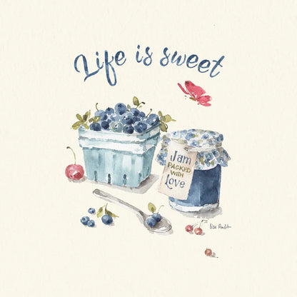 Summer Garden XVI by Lisa Audit. SKU 54235a. Archival Giclee Fine art print for wall decor.