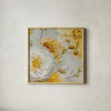 Sunshine XII by Lisa Audit. Shown in a natural wood glass frame for a timeless modern aesthetic. Available as an archival giclee rolled canvas, fine art paper, or poster print. SKU 34837a.