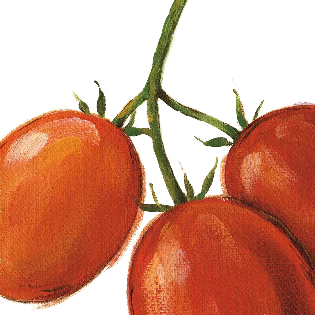 Tasty on White by Lisa Audit. SKU 68123a. Archival Giclee Fine art print for wall decor.