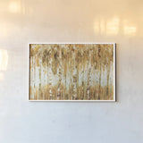 The Forest I Fall by Lisa Audit. shown as a paper print in a white frame. Available as a archival giclee rolled canvas, fine art paper, or poster print. SKU 28786i.