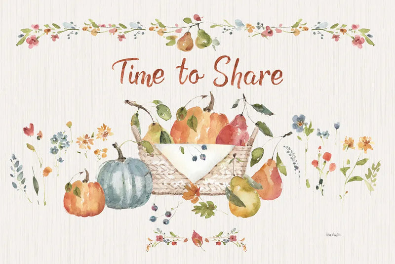 Time to Share I by Lisa Audit. SKU 53988i. Archival Giclee Fine art print for wall decor.
