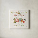 Time to Share III by Lisa Audit. Shown in a crisp white glass frame for a clean and minimalist style. Available as an archival giclee rolled canvas, fine art paper, or poster print. SKU 53990a.