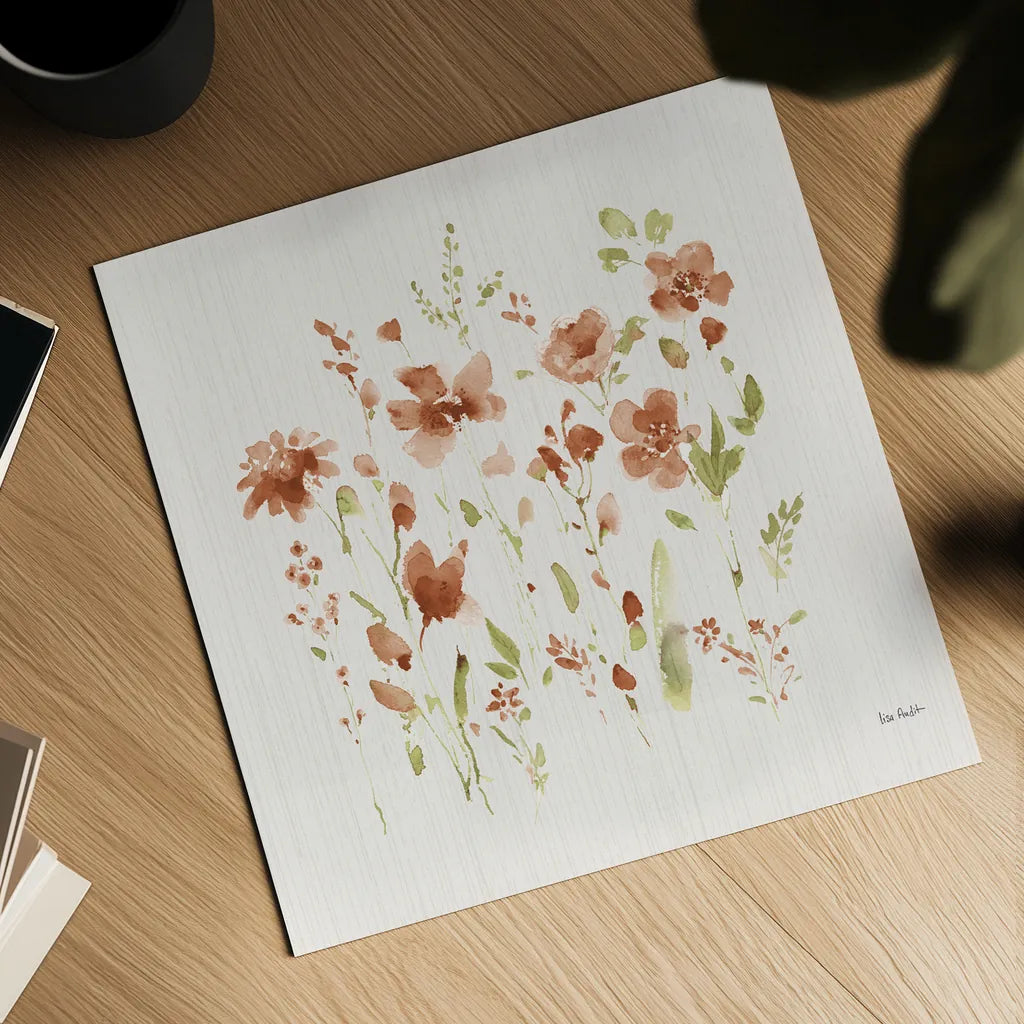 Time to Share VIII Spice by Lisa Audit. Shown as a detailed flat fine art print, highlighting archival giclee quality. Available as an archival giclee rolled canvas, fine art paper, or poster print. SKU 57580a.