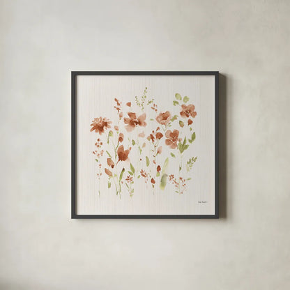 Time to Share VIII Spice by Lisa Audit. Shown in a sleek black glass frame for a contemporary gallery look. Available as an archival giclee rolled canvas, fine art paper, or poster print. SKU 57580a.