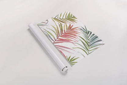Tropical Blush IV by Lisa Audit. shown as a rolled paper print. Available as archival giclee rolled canvas, fine art paper, or poster print. SKU 29009i.