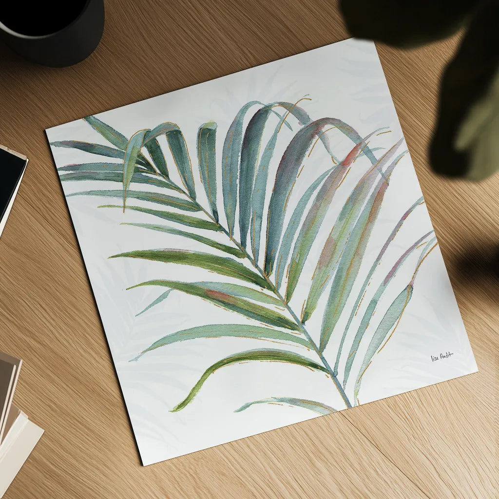 Tropical Blush V by Lisa Audit. Shown as a detailed flat fine art print, highlighting archival giclee quality. Available as an archival giclee rolled canvas, fine art paper, or poster print. SKU 29010a.