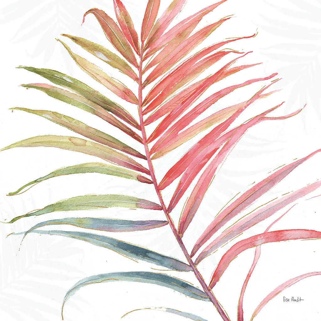 Tropical Blush VI by Lisa Audit. SKU 29011a. Archival Giclee Fine art print for wall decor.