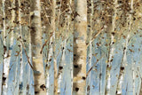 White Forest by Lisa Audit. SKU 1035i. Archival Giclee Fine art print for wall decor.