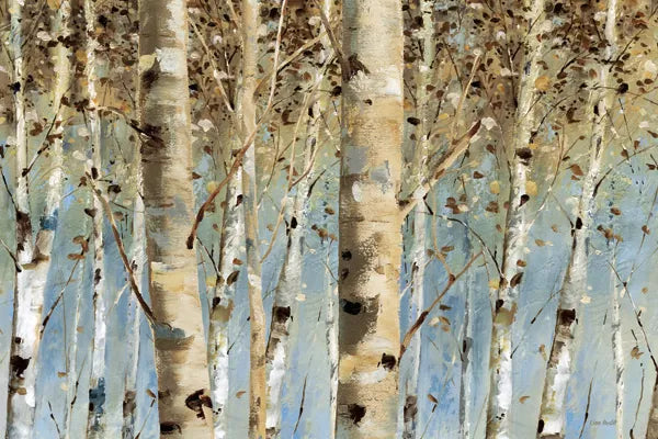 White Forest by Lisa Audit. SKU 1035i. Archival Giclee Fine art print for wall decor.