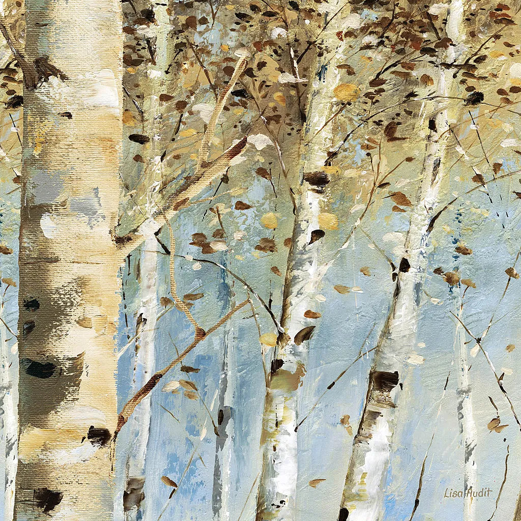 White Forest IV by Lisa Audit. SKU 21272a. Archival Giclee Fine art print for wall decor.